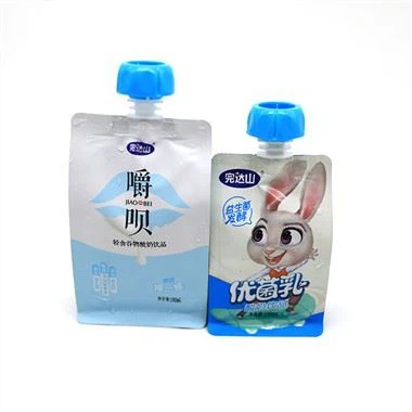 Pasturizzazzjoni Ġenb Gusset Spout Pouch